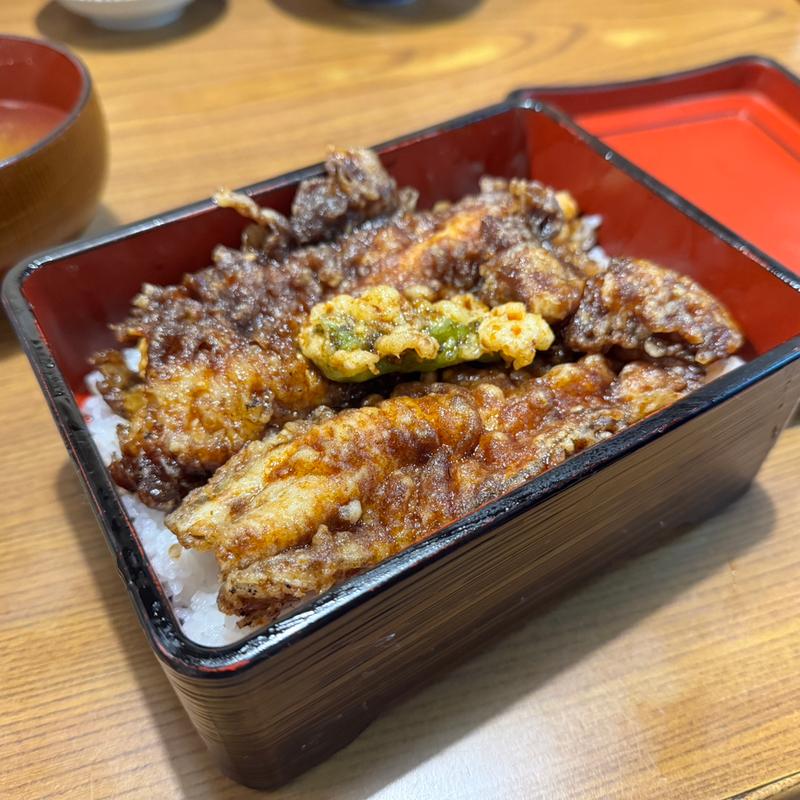 穴子天丼(天ぷら 中山)