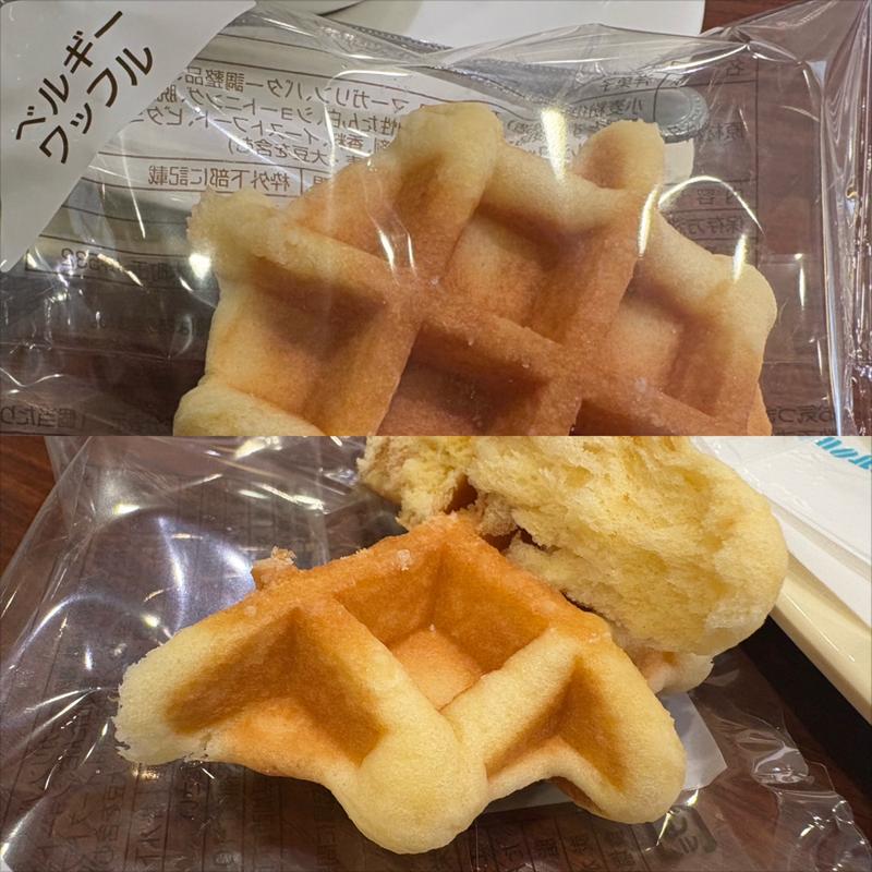 ベルギーワッフル(ドトールコーヒーショップ 高津駅前店)