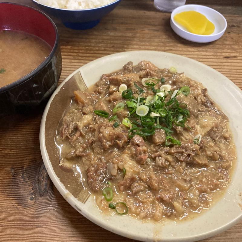 どて焼き定食(味のお福 )