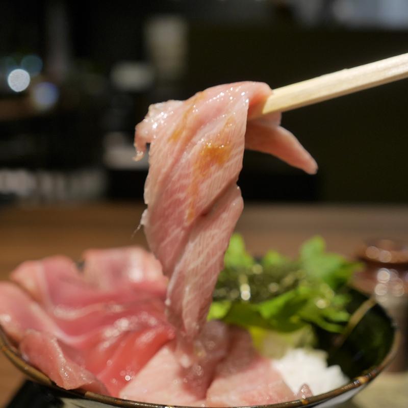 大間のマグロ丼セット(うどん魂 侍－SAMURAI－)