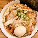 ワンタン中華そば 背脂 味玉