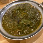 ほうれん草チキンカレー