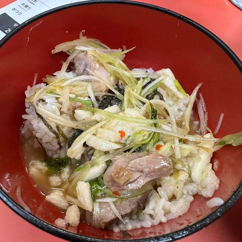 ネギ丼(ラーメンショップ 川崎水沢店)