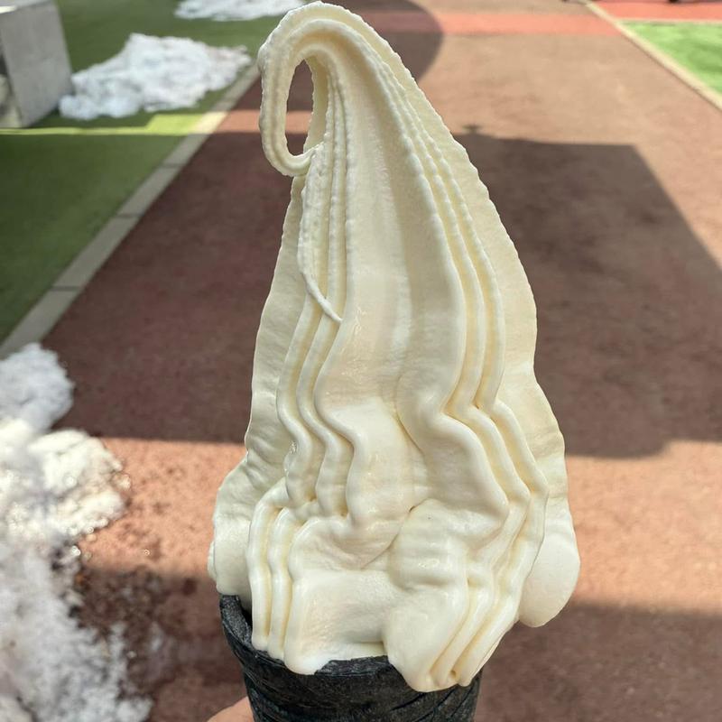 手裏剣ソフト バニラ(道の駅 あがつま峡)