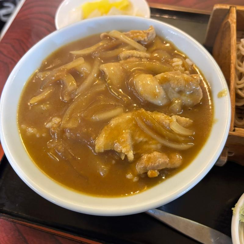 カレー丼(水郷庵大戸店)