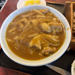 カレー丼(水郷庵大戸店)