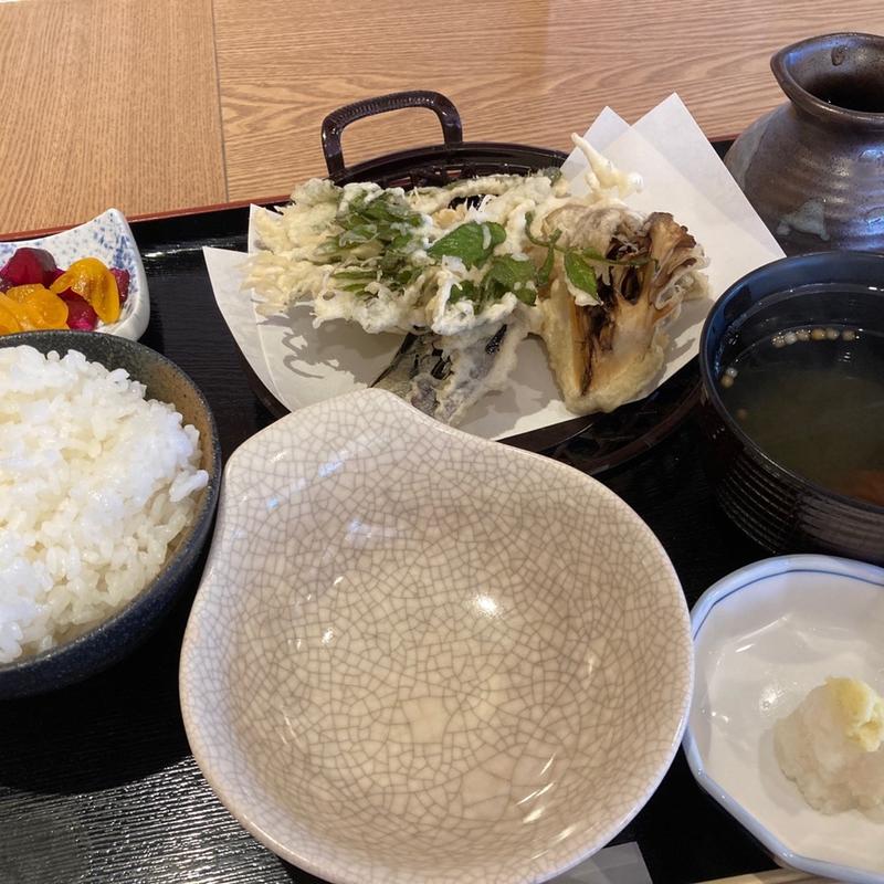 野菜天ぷら定食(たくみ)