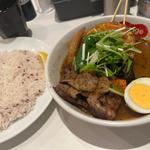 生ラムと7種の野菜カレー(北海道スープカレー　Suage丸の内店)