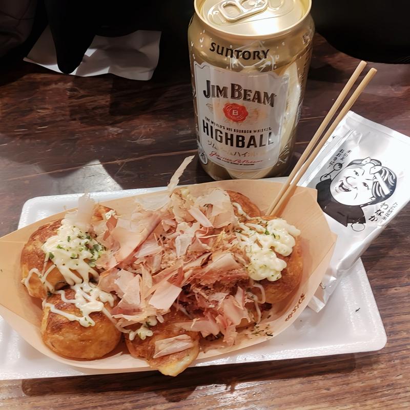 たこ焼き(たこ焼道楽 わなか 新大阪駅店)