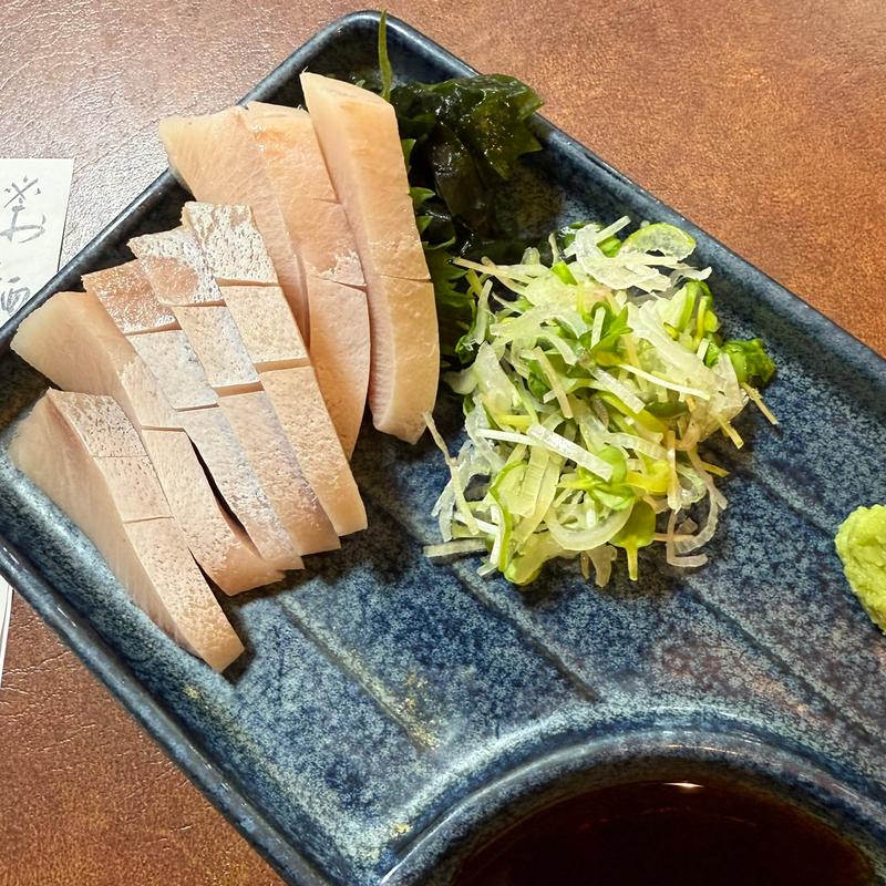 寒ぶり刺身(福島屋)