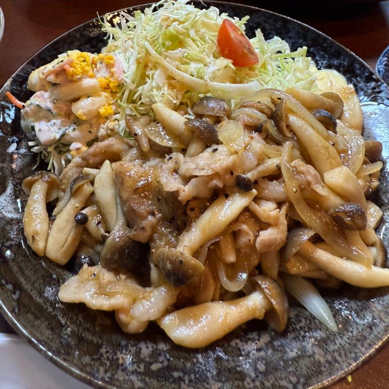豚生姜焼き(福島屋)