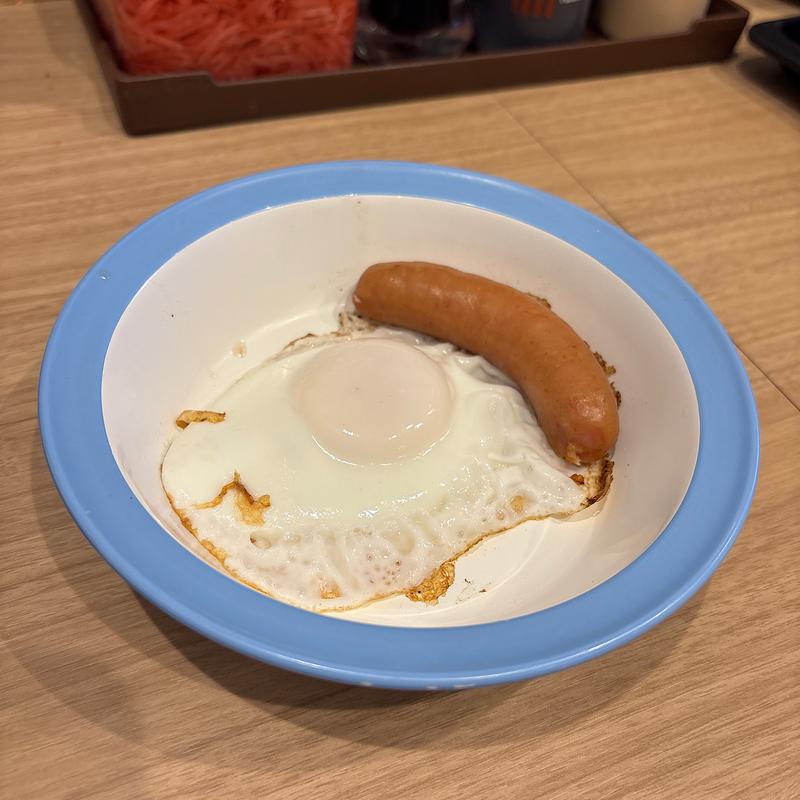 ソーセージエッグ(松屋 渋谷清水橋店 )