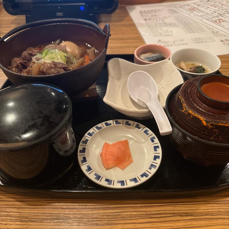 牛すじ煮込み定食(雅茶一 （がちゃぴん）)