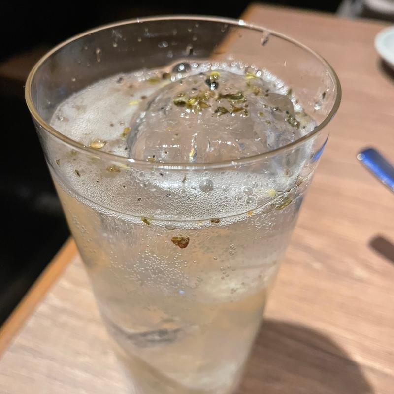 山椒ジンソーダ(jiubar)