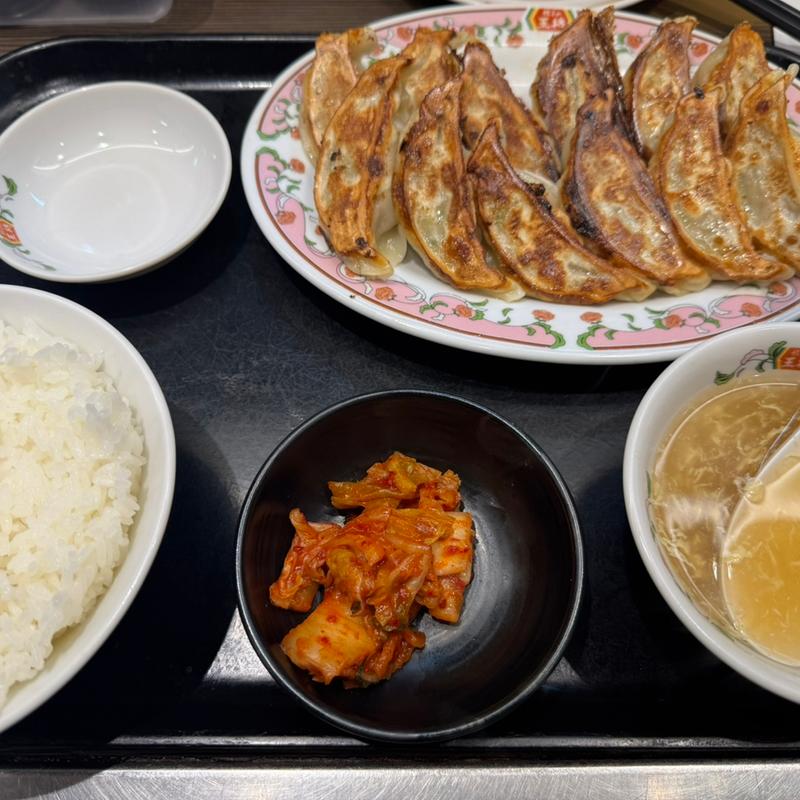 餃子定食(餃子の王将 高田馬場店)
