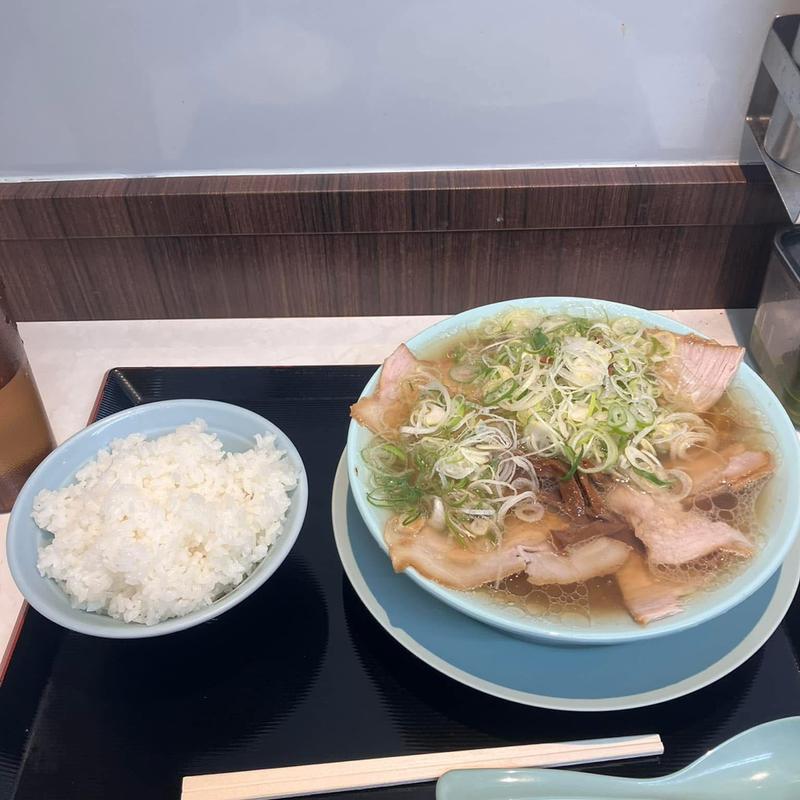 中華そば ネギ増し(ニューともちんラーメン 川崎駅前店)