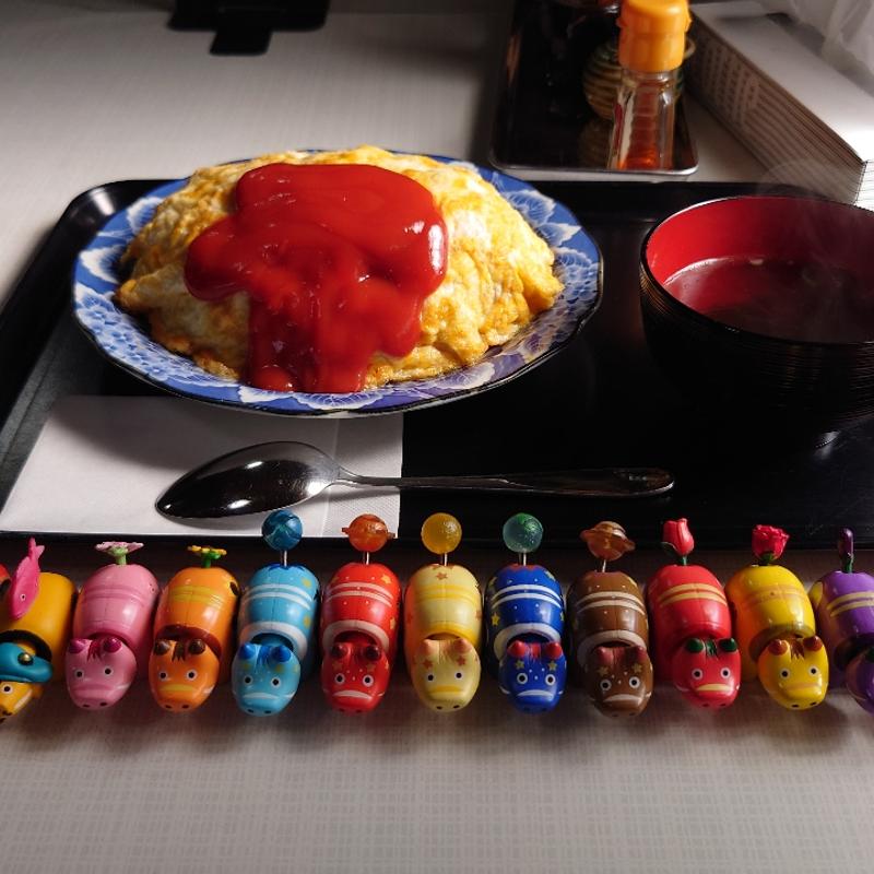 オムライス(松楽食堂)