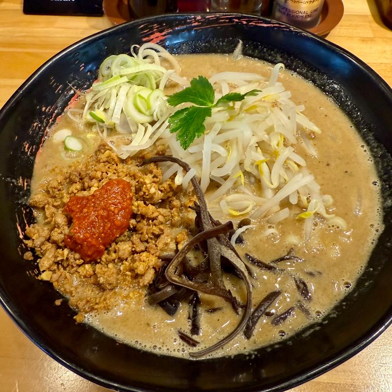 味噌濃厚そば大盛(麺道 三番目の娘)