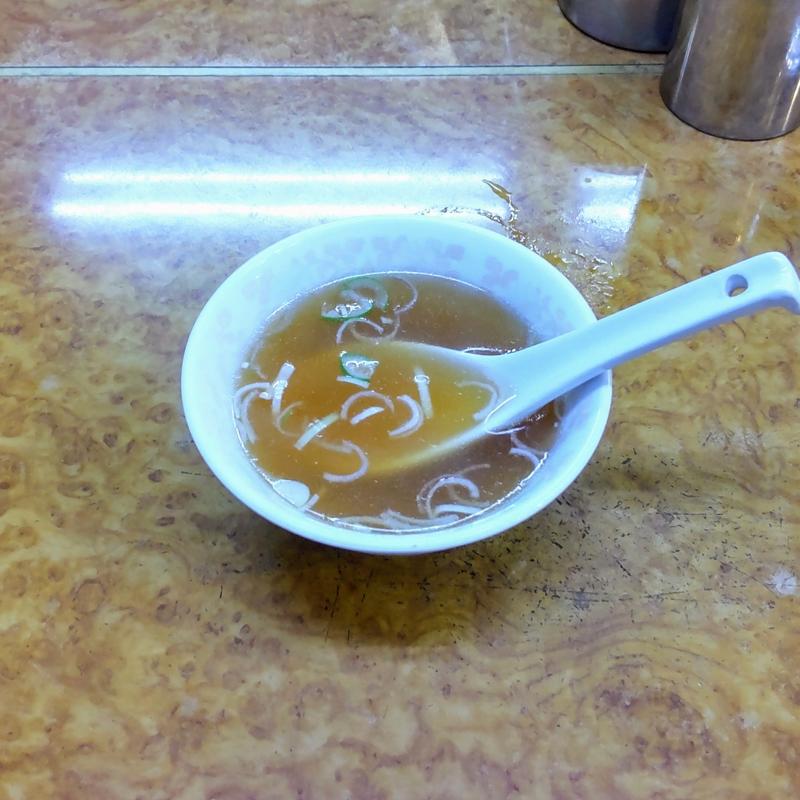 チャーハンスープ(石狩亭)