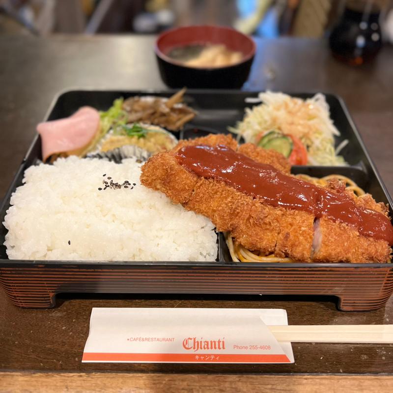 トンカツ定食(キャンティ )