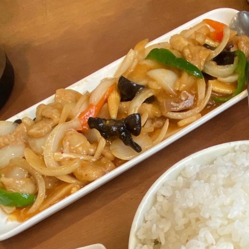 辛醬肉片（ラージャンロウピェン）(中華食彩 王華楼 （ちゅうかしょくさい おうかろう）)