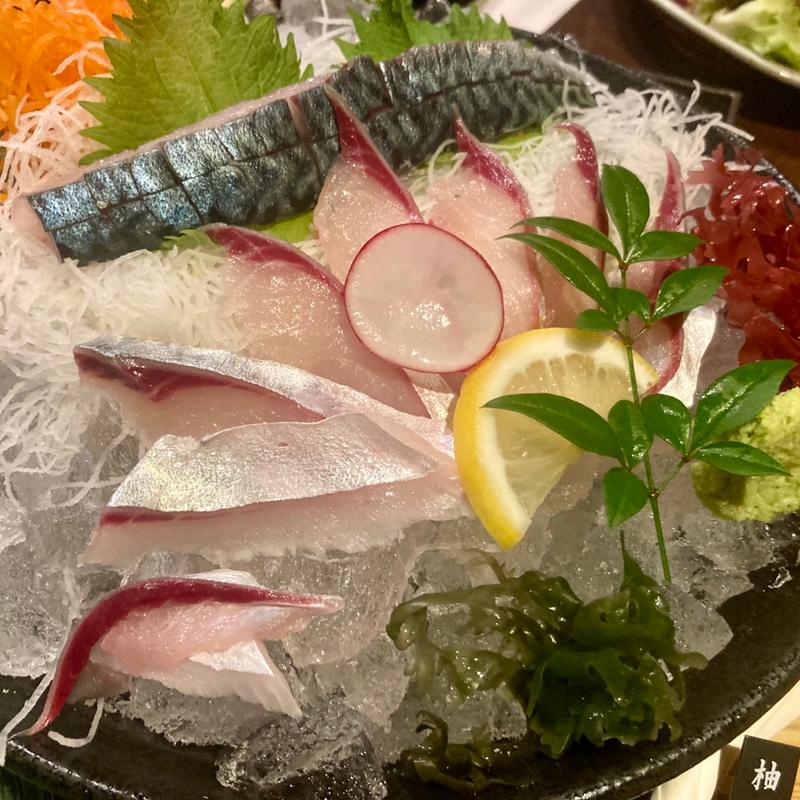 活豊後サバ刺し（半身）(九州 熱中屋 御茶ノ水 LIVE)