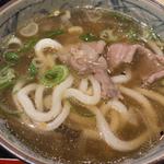 鴨汁うどん(細打うどん 竹や 御茶ノ水本店)