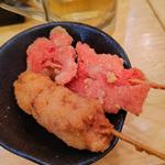 紅生姜串・若もも串