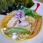 塩ラーメン＋海苔(麺や魁星)