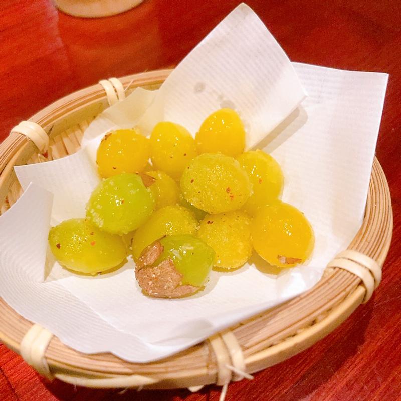 銀杏素揚げ(ソッタクイナムラ)