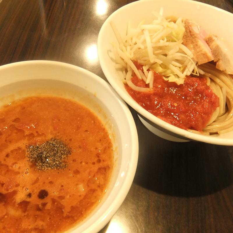 とまと味噌つけ麺(トマトラーメン カッパハウス)