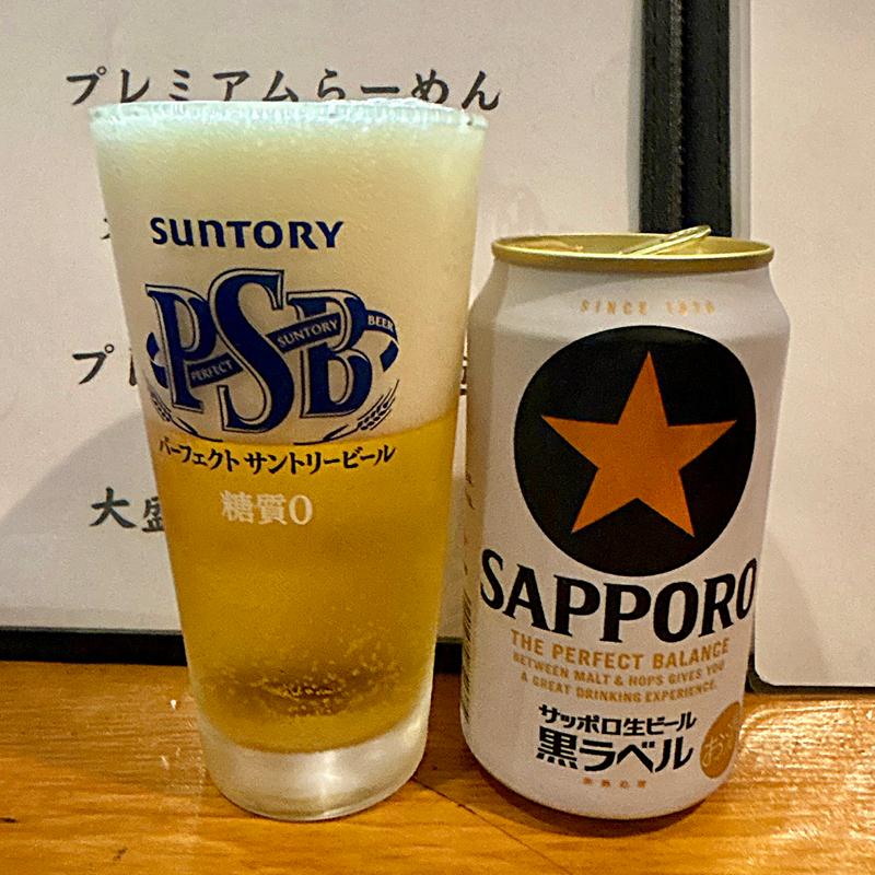 缶ビール(藤)