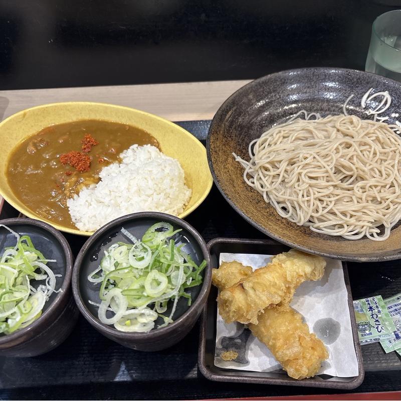 ミニカレーセット冷(ゆで太郎 越谷大間野町店 )