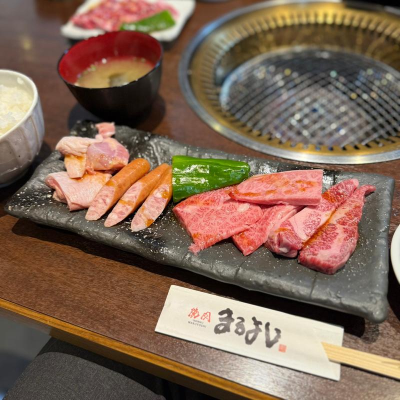 焼肉定食(焼肉まるよし)