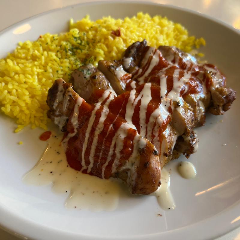 スパイシーチキンのオーバーライス(The R.C.ARMS)