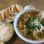 特製スタミナラーメン餃子半ライス(天津飯店 )