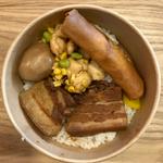 コンロー飯+おかず2種