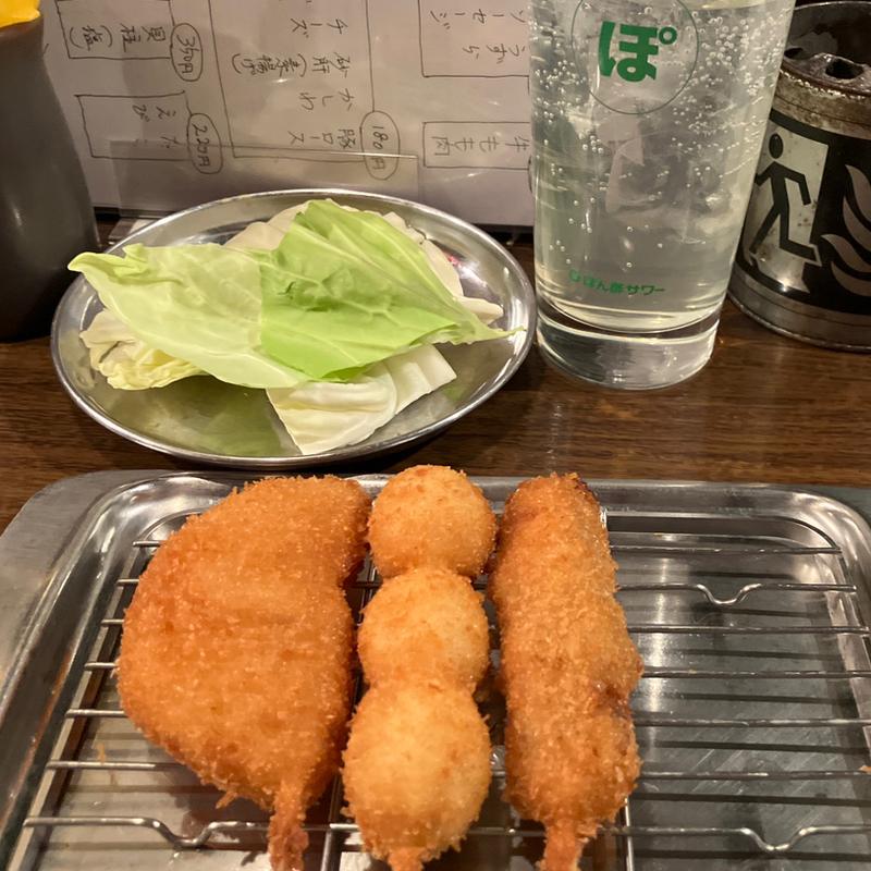 牛串かつ(串かつ名代)