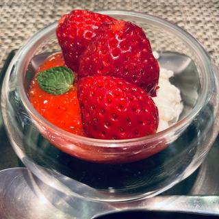 苺のリオレ(キッチンステージ)