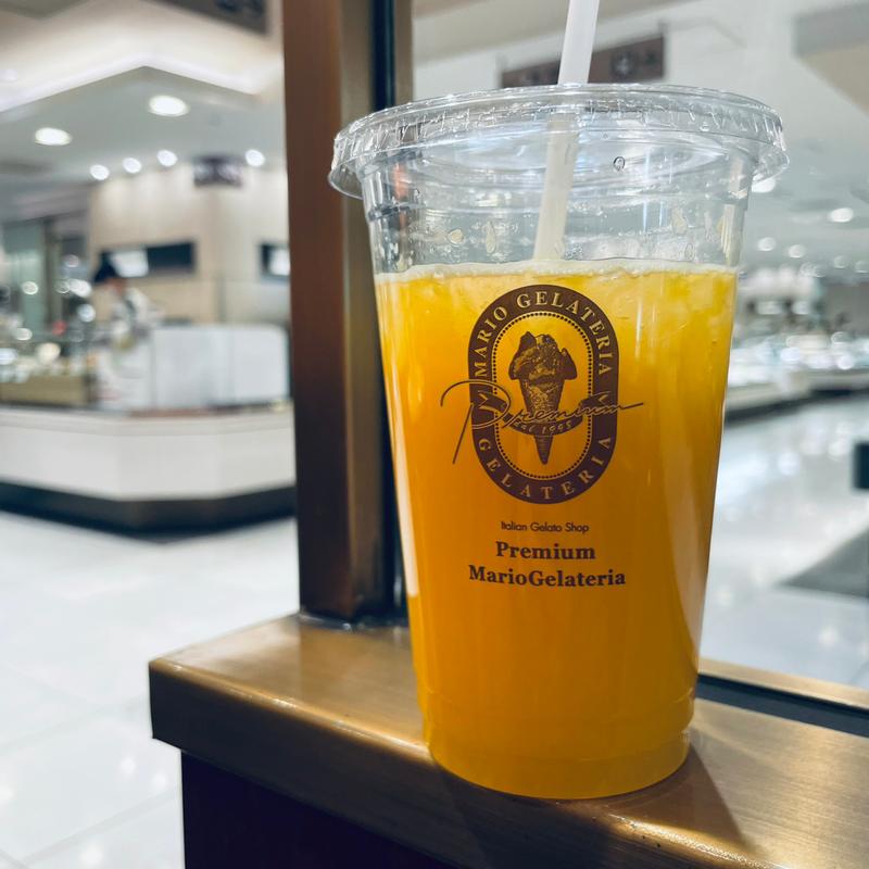 清見といよかん M(プレミアム マリオジェラテリア 伊勢丹新宿店)