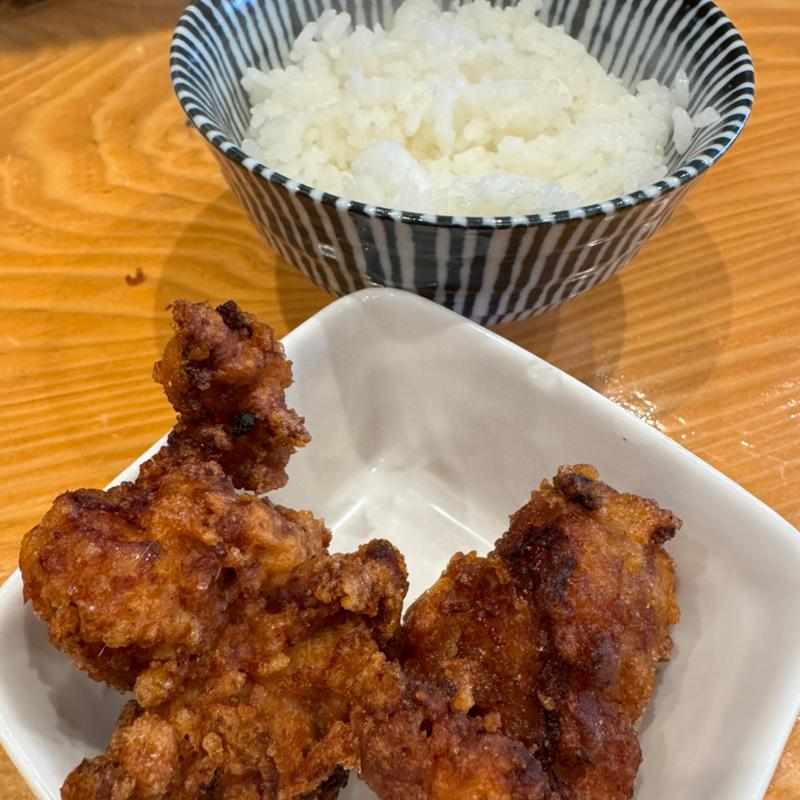 唐揚げセット(まんしゅう 西中島店)