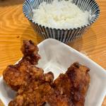 唐揚げセット(まんしゅう 西中島店)
