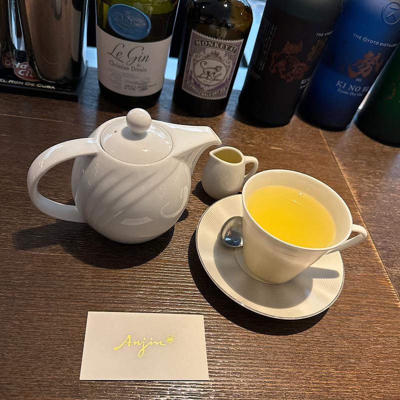 柚子蜜ジンジャー(カフェ＆ラウンジ Anjin 代官山蔦屋書店)