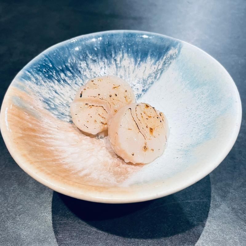 炙りホタテ(Ramen 翡翠)