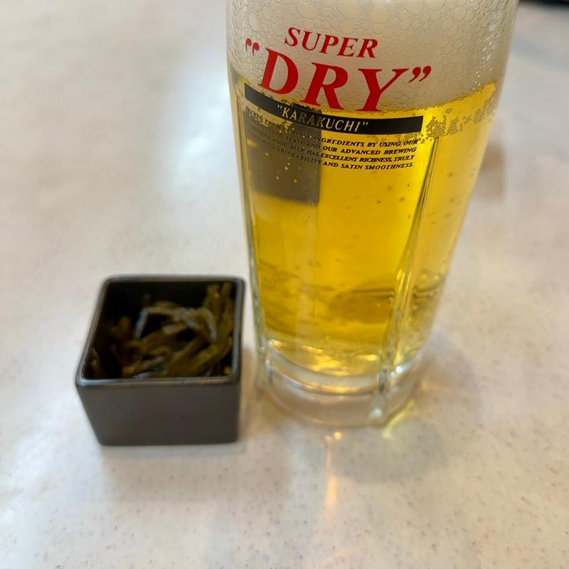 生ビール(めん丸 曳舟店)