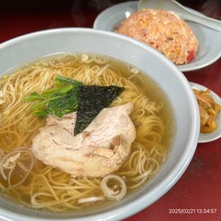 ラーチャンセット(ラーメン普通盛り)