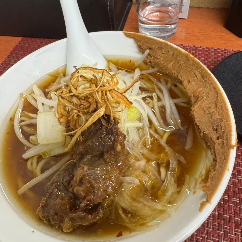 牛すじ味噌煮込み 土手味噌仕立(麺や福々三座)