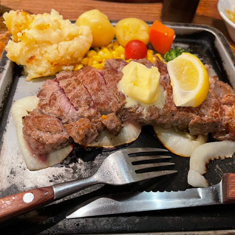 特選ロースステーキ(B&M 目黒店)