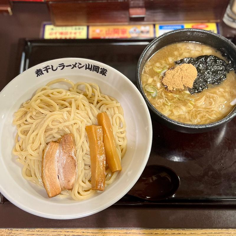 煮干つけ麺/麺250g(煮干しラーメン山岡家 狸小路4丁目店)