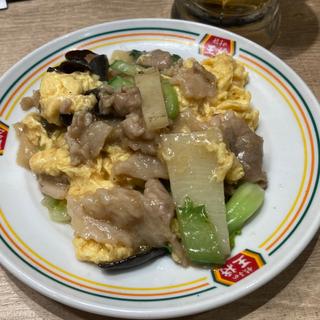肉と玉子のいりつけ（ジャスト）(餃子の王将 平井駅南口店)